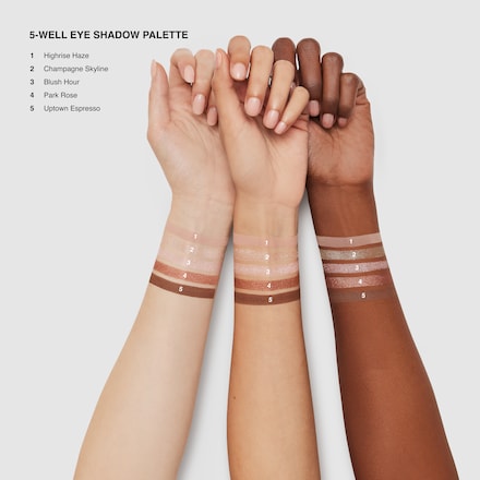 Eyeshadow Palette and Kajal Eyeliner Makeup Set
