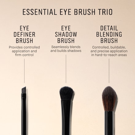 Essential Eye Makeup Brush Trio