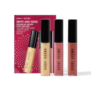 Swipe-and-Shine Crushed Oil-Infused Gloss Trio