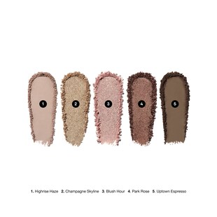 Eyeshadow Palette and Kajal Eyeliner Makeup Set, $111 value