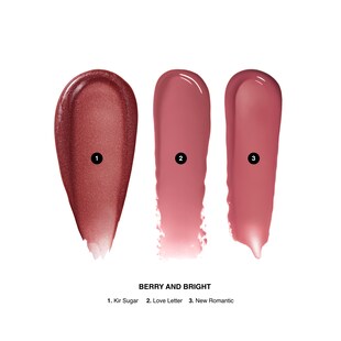 Mini Crushed Lip Gloss Trio Gift Set, Berry & Bright, $90 value 